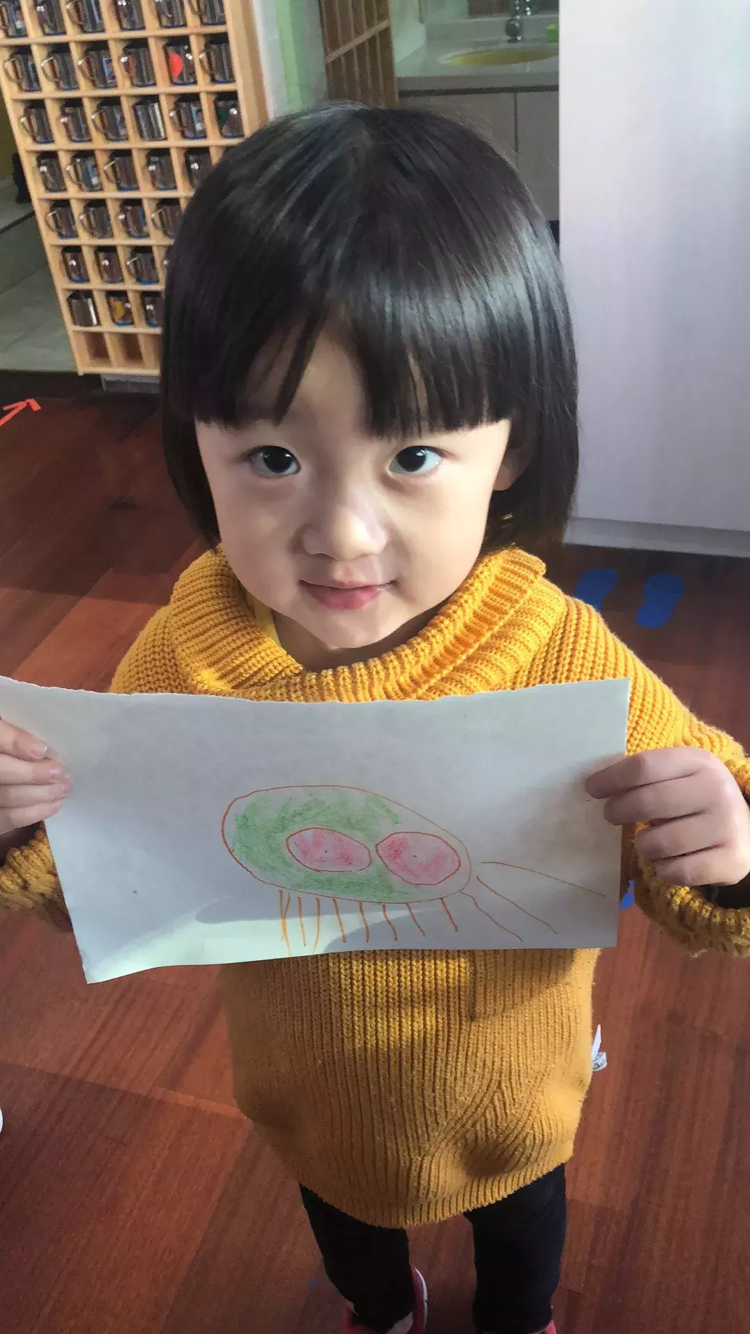 高碑店市第一幼儿园校园风景线:友爱的点点四班