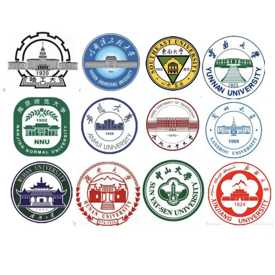 国内高校校徽大盘点，福州大学最受“欢迎”，你更喜欢哪一个