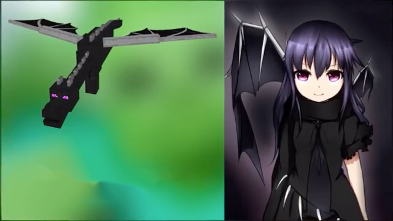 我的世界人物被"娘化",苦力怕变得超可爱,你喜欢哪一个呢?