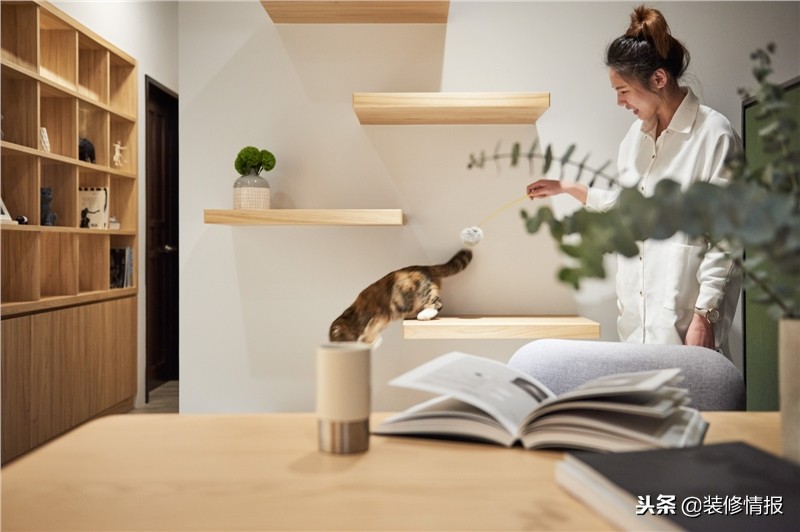 89㎡三室两厅：养猫的人家里原来是这样装修的