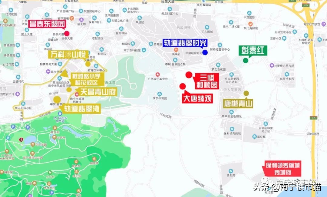 2020南宁学区房系列三：青秀区小学划分