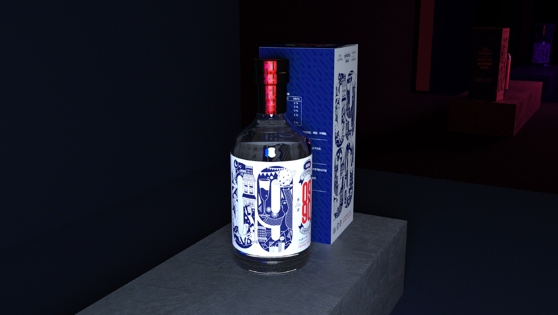 洋酒“威士忌”想要占有中國市場，包裝設計免不了入鄉隨俗