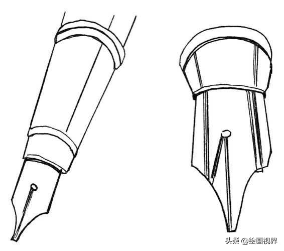 钢笔怎么画简单又漂亮