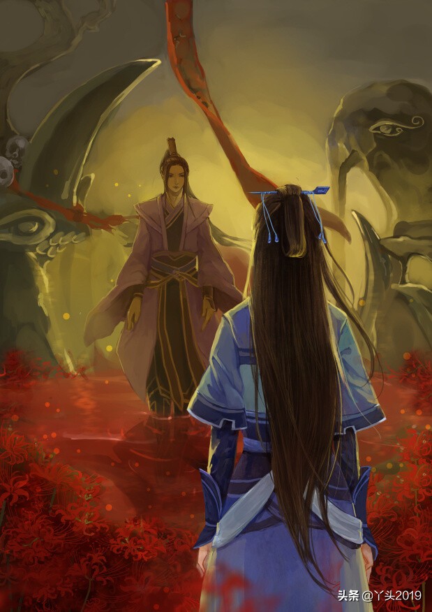 彼岸花海,三生石旁,奈何桥前,我,等你.曼珠沙华,开在天界之花.