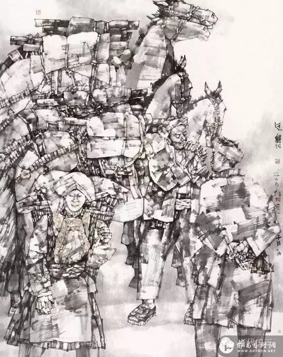 探索新蹊径-读张道兴的人物画