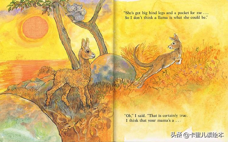 英文有声绘本《Is Your Mama a Llama》你的妈妈是羊驼吗？