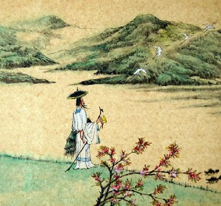 唐代不知名诗人写了一首词,描写江南水乡,其中意境美如世外桃源