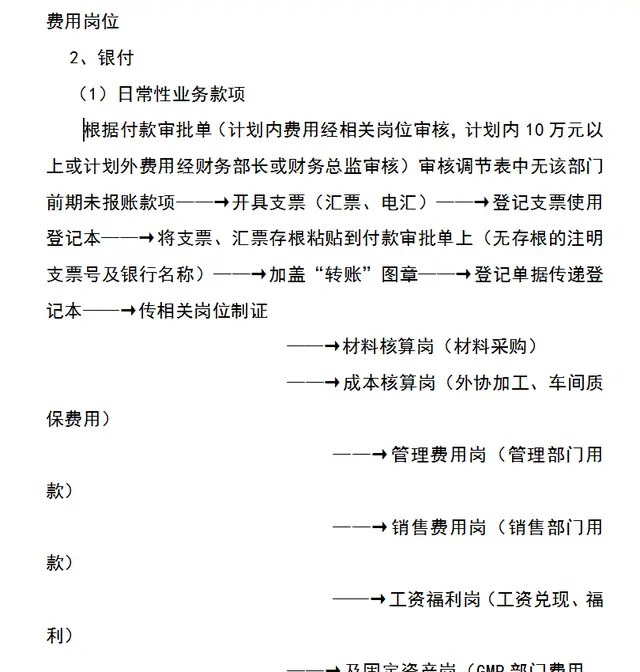 “最新版财务工作流程 ”，财务人值得一看(收藏备用)