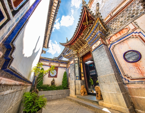 位于大理的千年白族古镇——喜洲