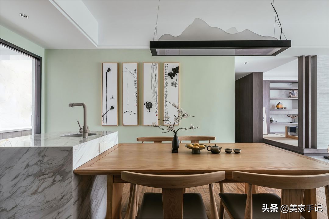等有钱了，一定要为父母买套养老房，装修成简约中式风，太迷人了