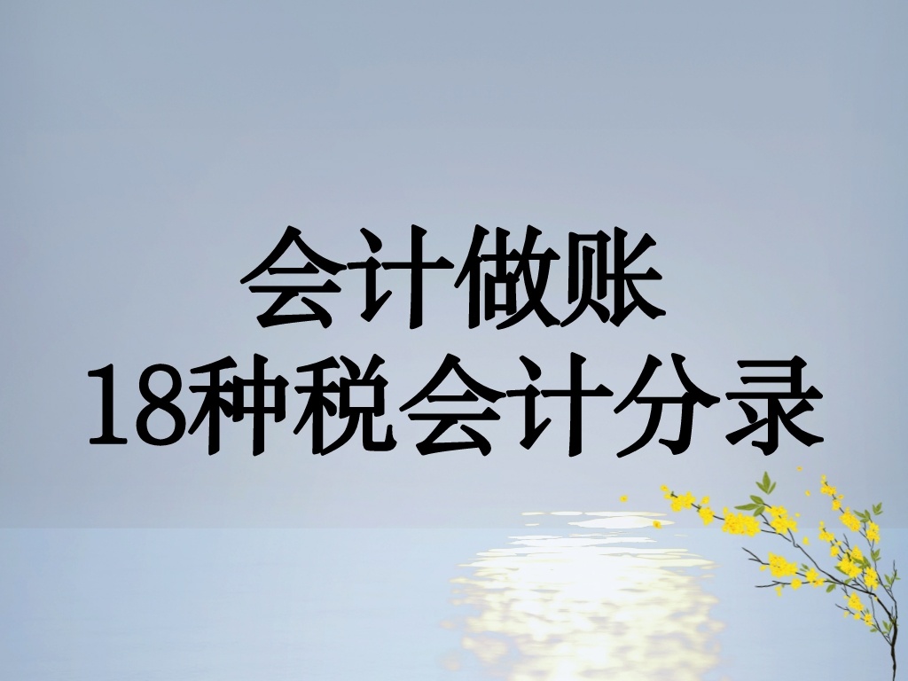 车船税怎么做会计分录（月薪2万的）