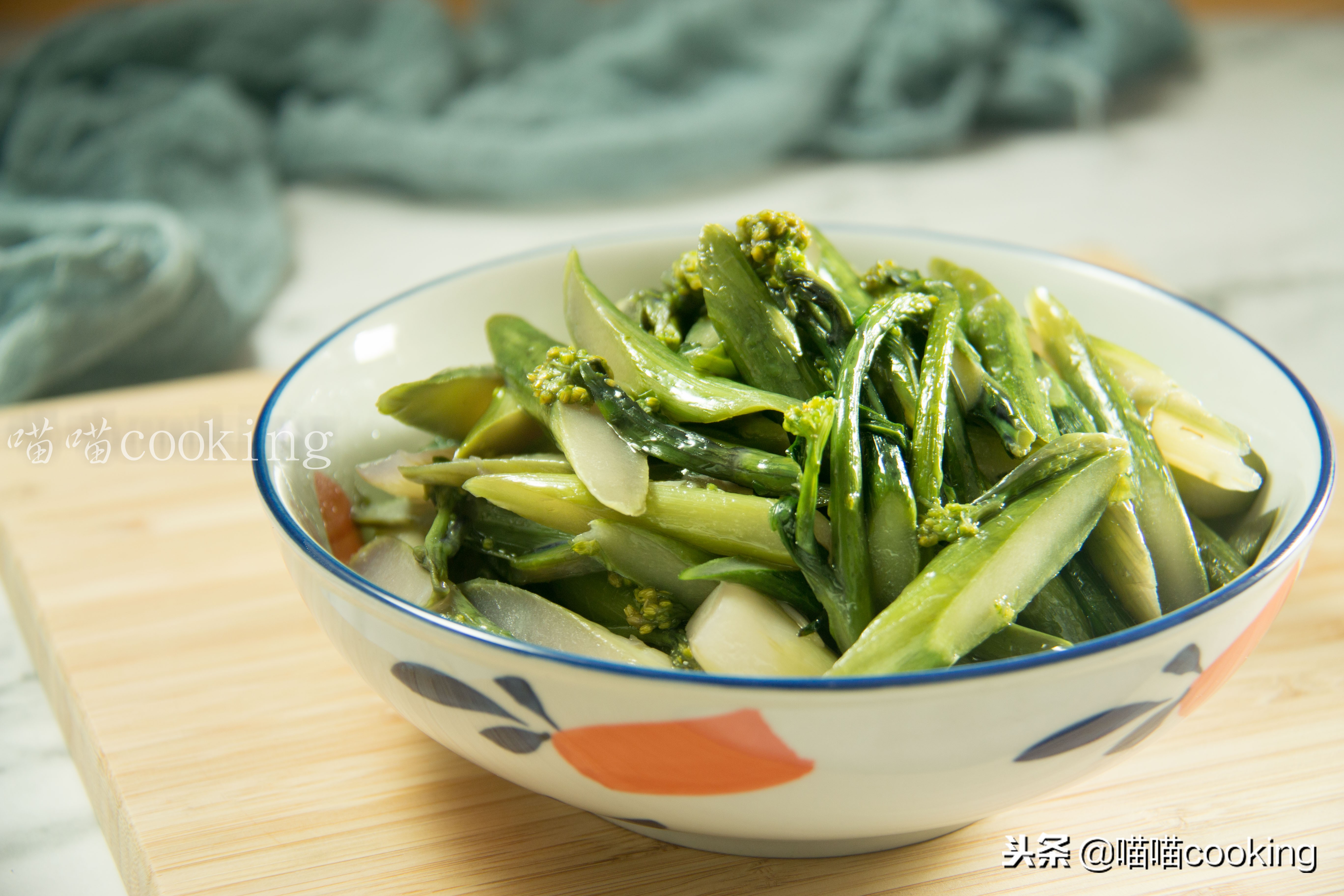 紫菜苔的神奇美味做法大揭秘