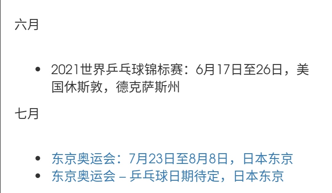 乒乓球世界杯21年为什么没有(21年后世乒赛团体赛和单项赛将在同一年举办！背后的原因令人无奈)