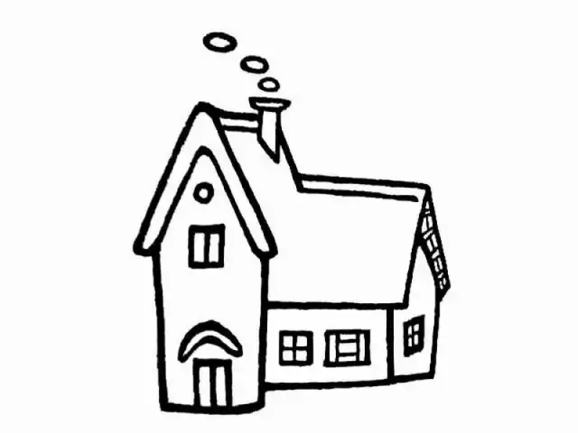 幼儿园房子简笔画系列，上色更漂亮，为孩子收藏！