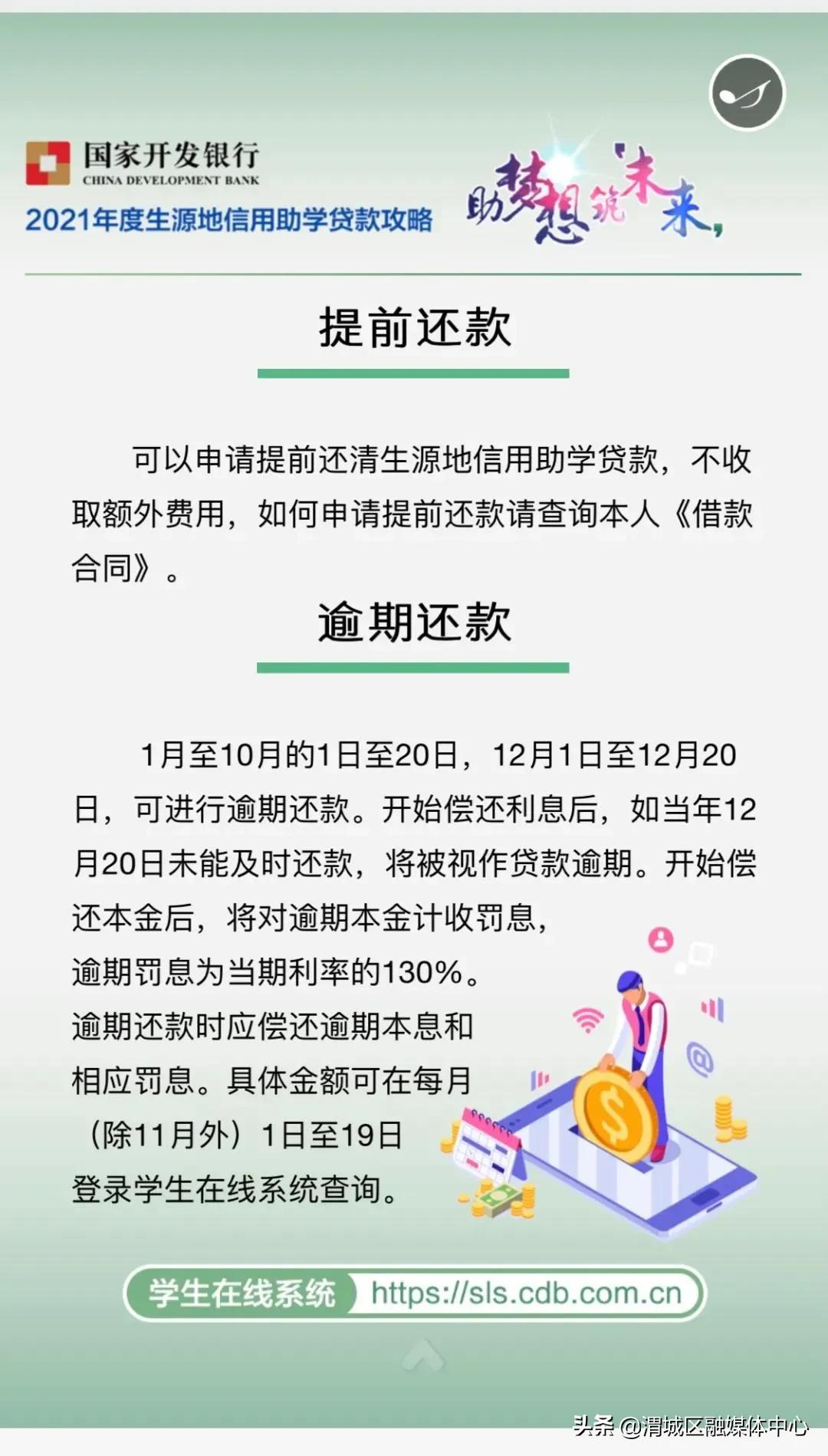 2021年度国家生源地信用助学贷款攻略