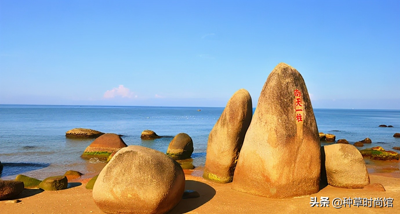 情侣宝宝们还可以去天涯海角风景区逛逛.