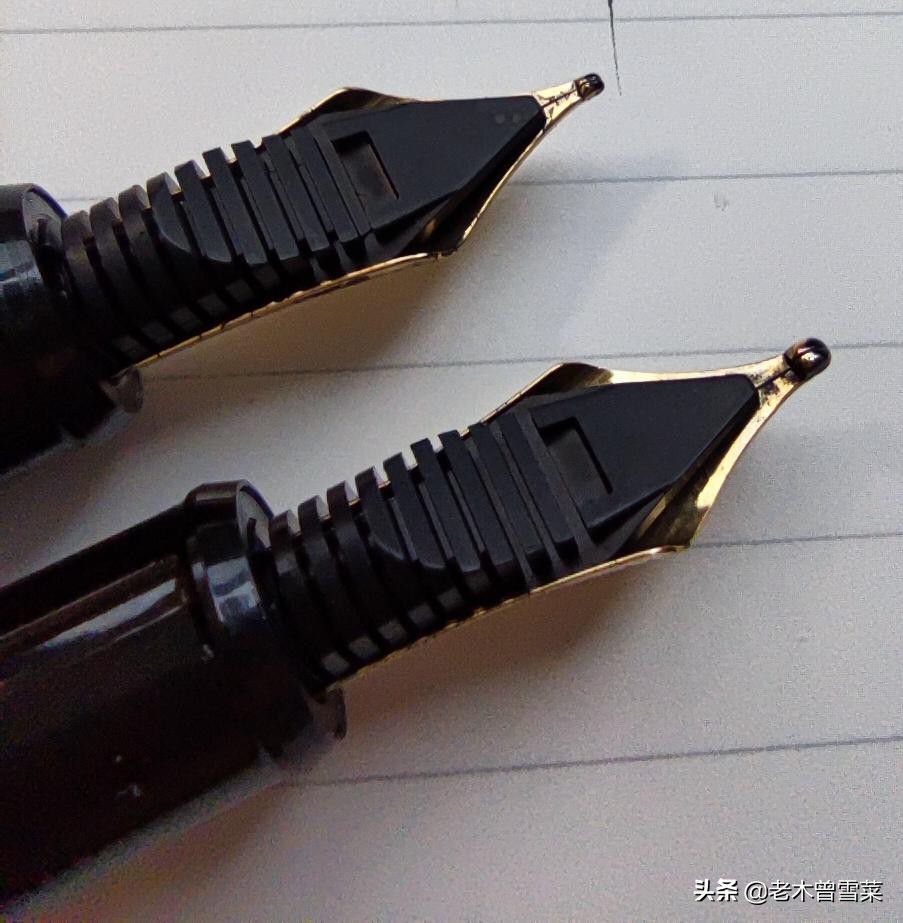 日系开放式金尖钢笔详解——24枚御三家笔尖分析