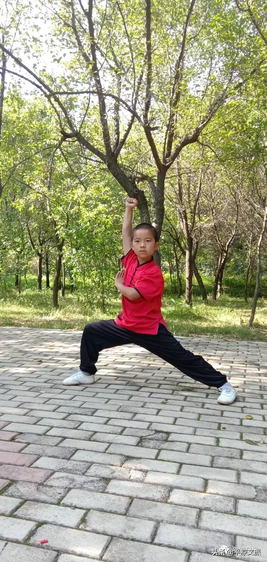 功夫小子演绎崆峒功夫