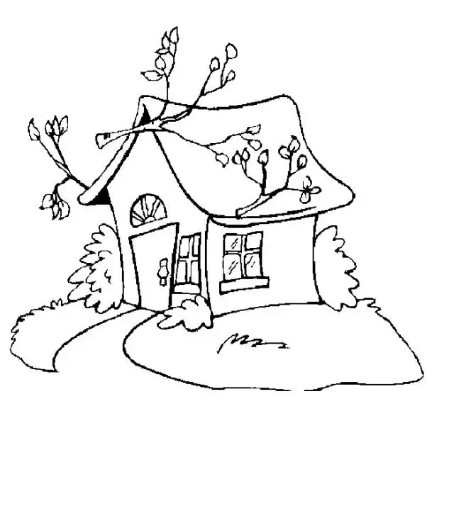 幼儿园房子简笔画系列，上色更漂亮，为孩子收藏！