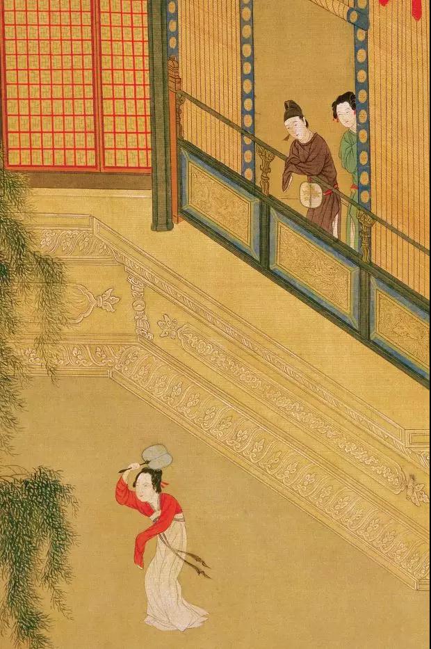 仇英《汉宫春晓图》赏析