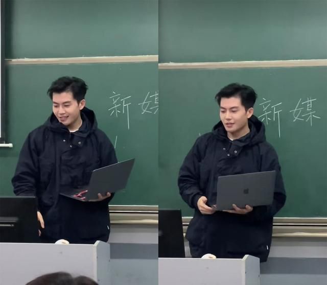 湖南一高校男老师走红，笑起来神似“任嘉伦”，课堂上人满为患