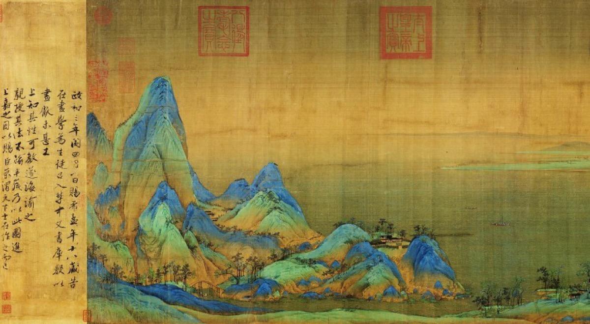 国家宝藏第一季第一集《千里江山图》，穿越900多年回到北宋