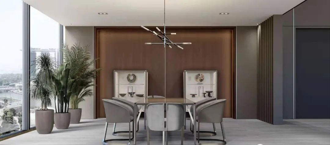 海湾边的顶层公寓，又潮又奢