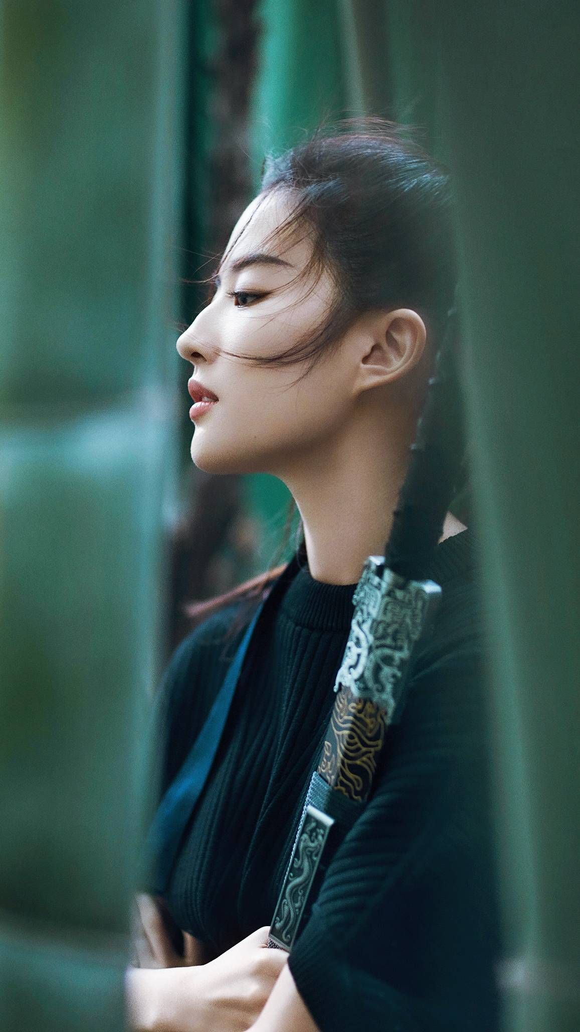 美女侧面图片唯美清新(娱乐圈中侧颜最美的女明星) - 赤虎壹号