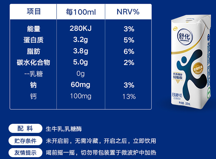 高钙奶、脱脂奶、全脂牛奶、舒化奶，选择哪一种才是正确的？