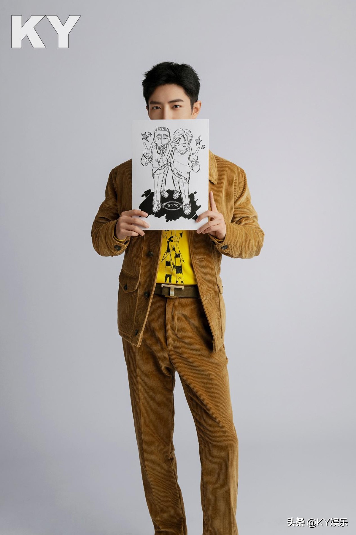 肖战代言意大利奢侈品品牌托德斯发布的2022最新春夏季新装写真