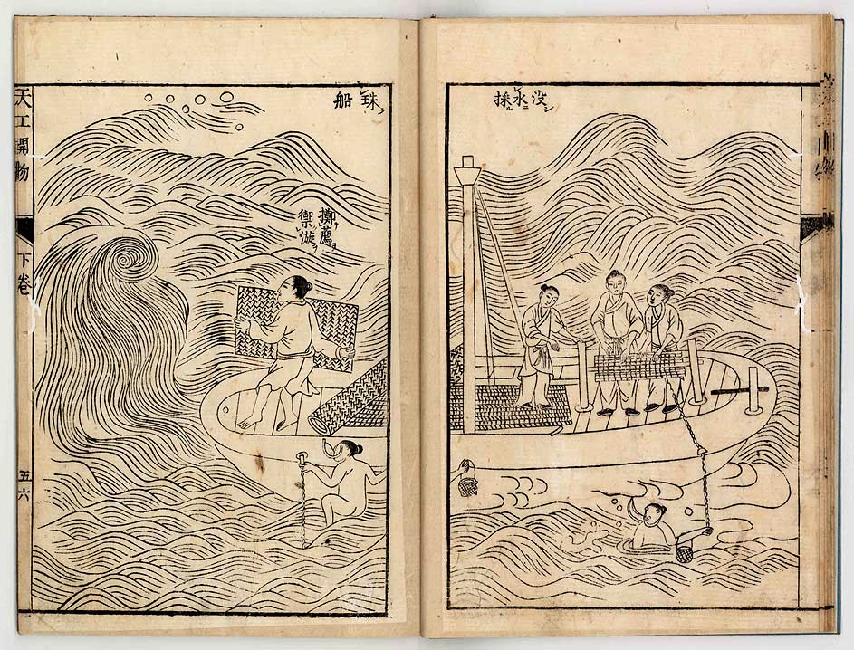 中国17世纪的工艺百科全书(明代宋应星的天工开物)