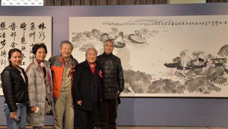 壮丽江山·书画篆刻作品展在浙江图书馆开幕