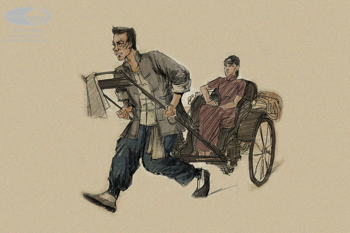 老舍的《骆驼祥子》给我们讲述了一个小人物奋斗的故事？