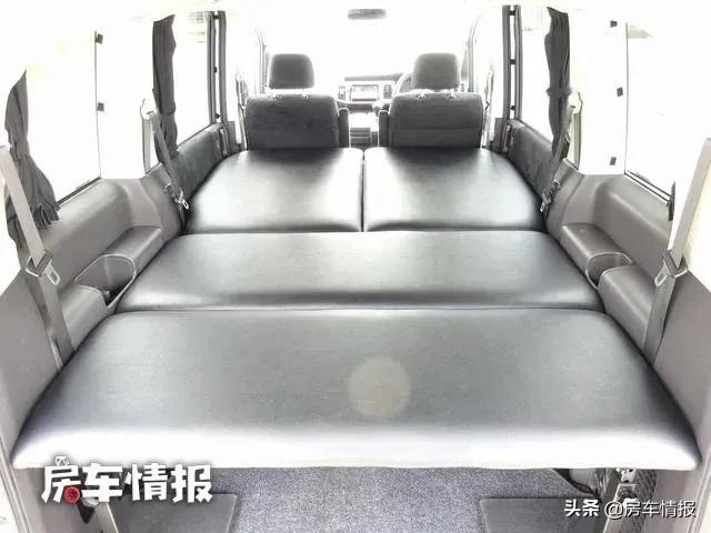 本田MPV变房车，上下班代步能坐7人，周末郊游可供四口人住宿