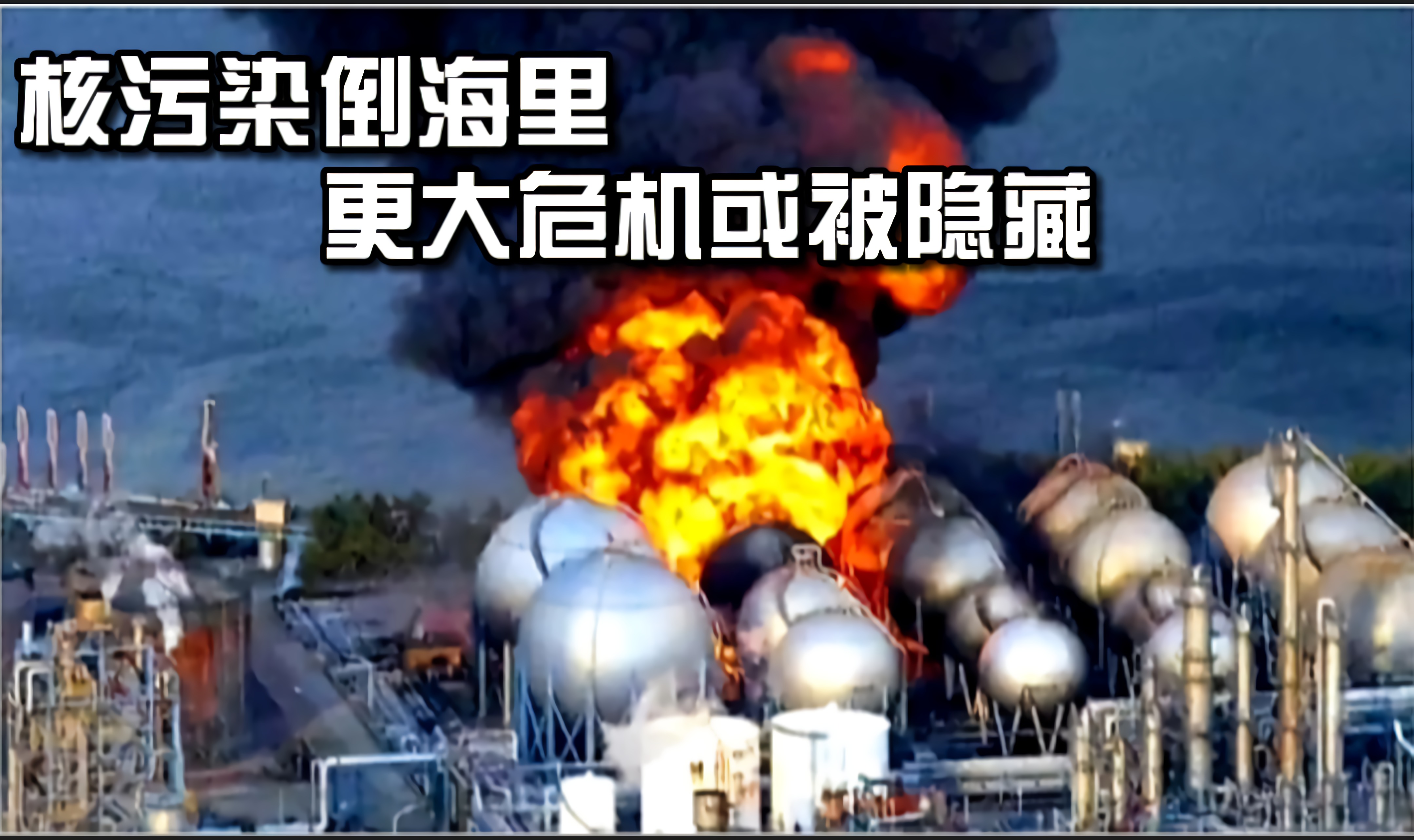 核污染倒海里，更大危机或被隐藏，科普：福岛危机你不知道的秘密