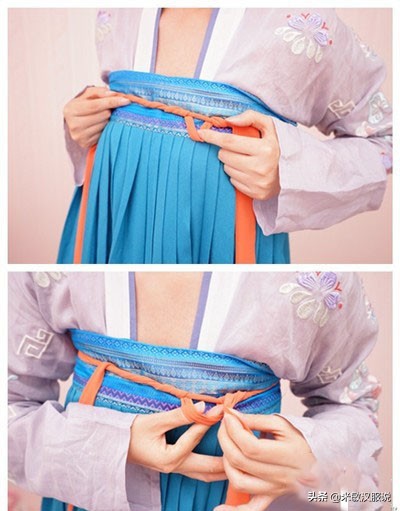 汉服怎么穿系带 汉服蝴蝶结的打法 - 汽车时代网
