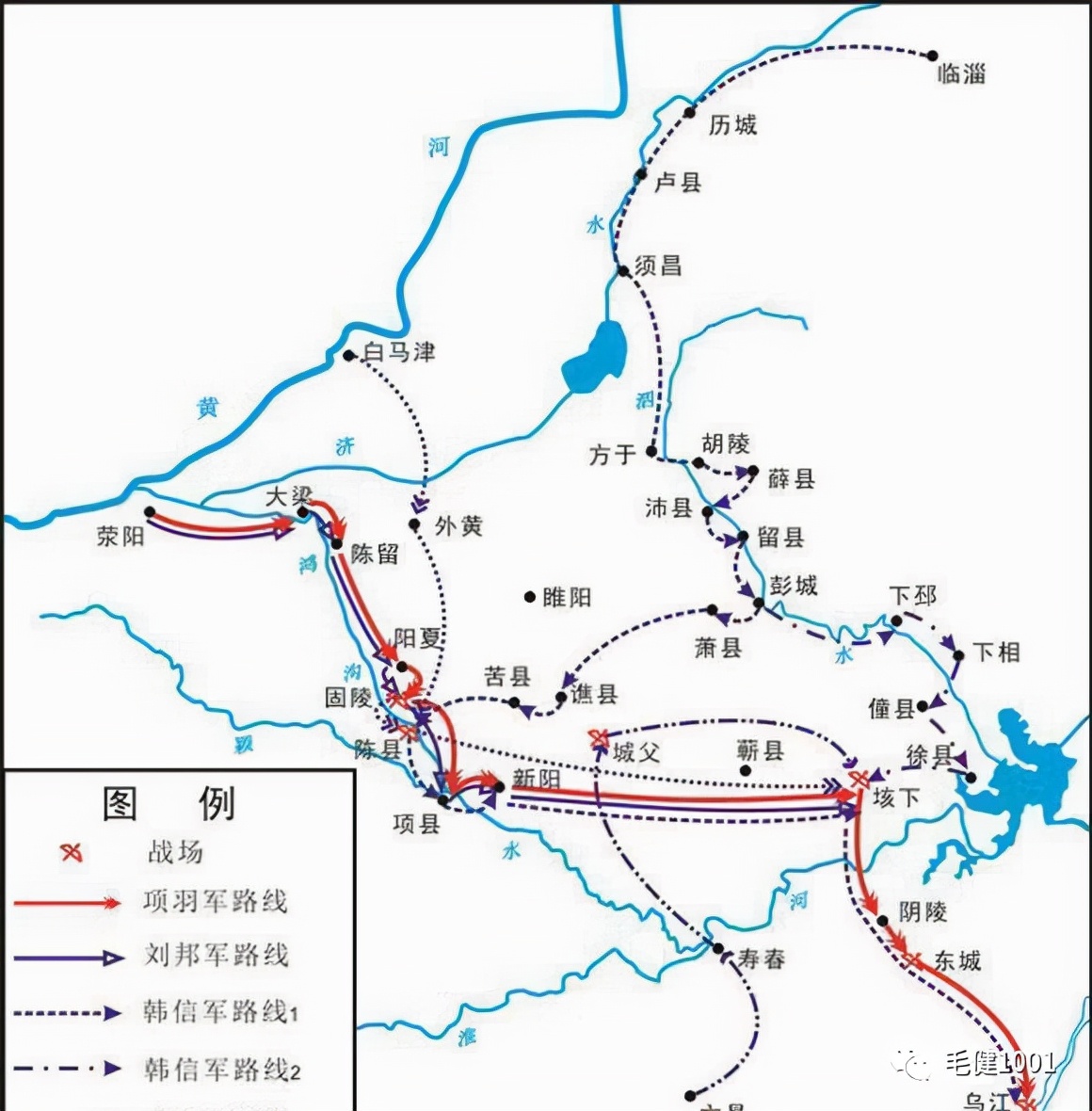 品《資治通鑒》——四麵楚歌項王展將才，帥才不足縱過烏江難有為