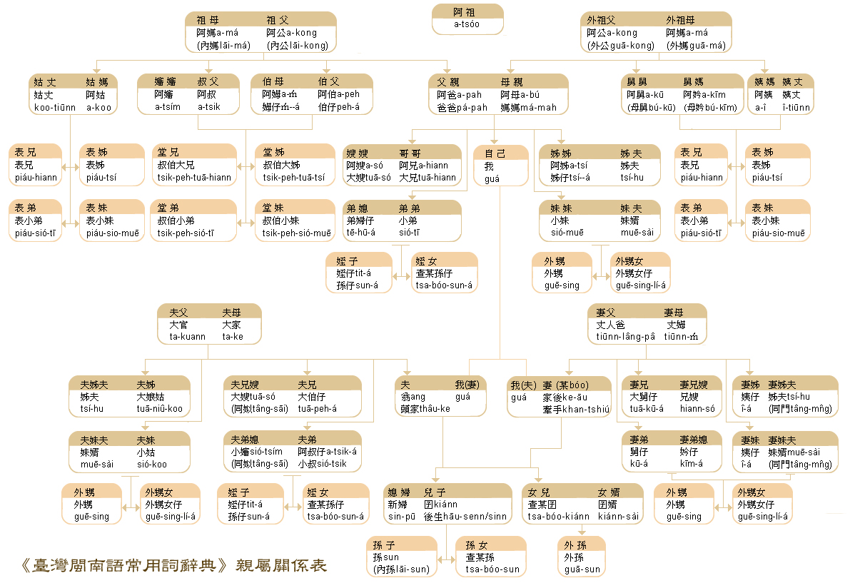 奶奶和孙女的关系叫什么？详细中国亲戚关系图表，拜年用得上-第5张图片