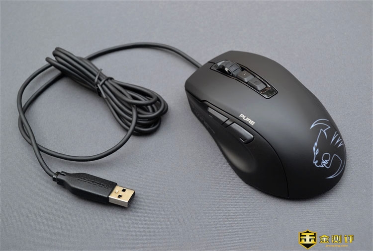 「金测评」德国冰豹ROCCAT Kone Pure SE魔幻豹酷炫鼠标评测
