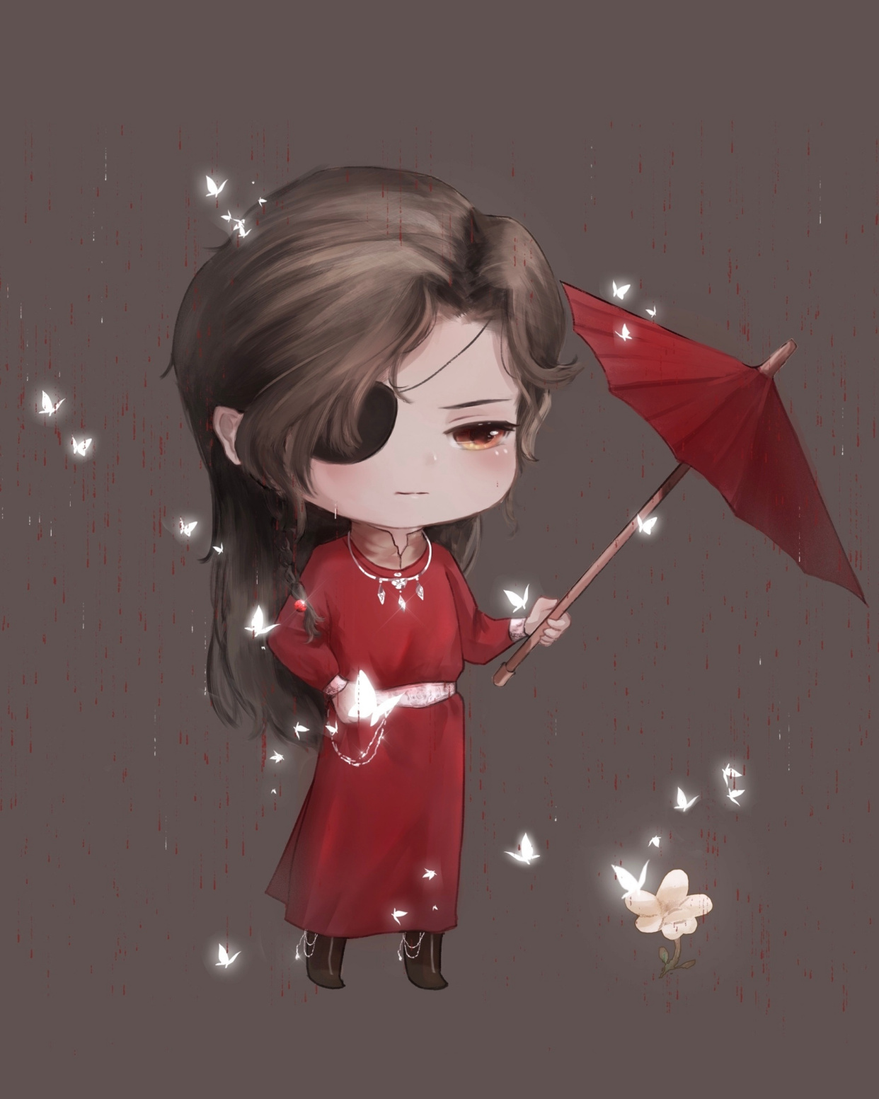 《天官赐福》画师笔下的不同画风:q版可爱,灵文的"男相"来了