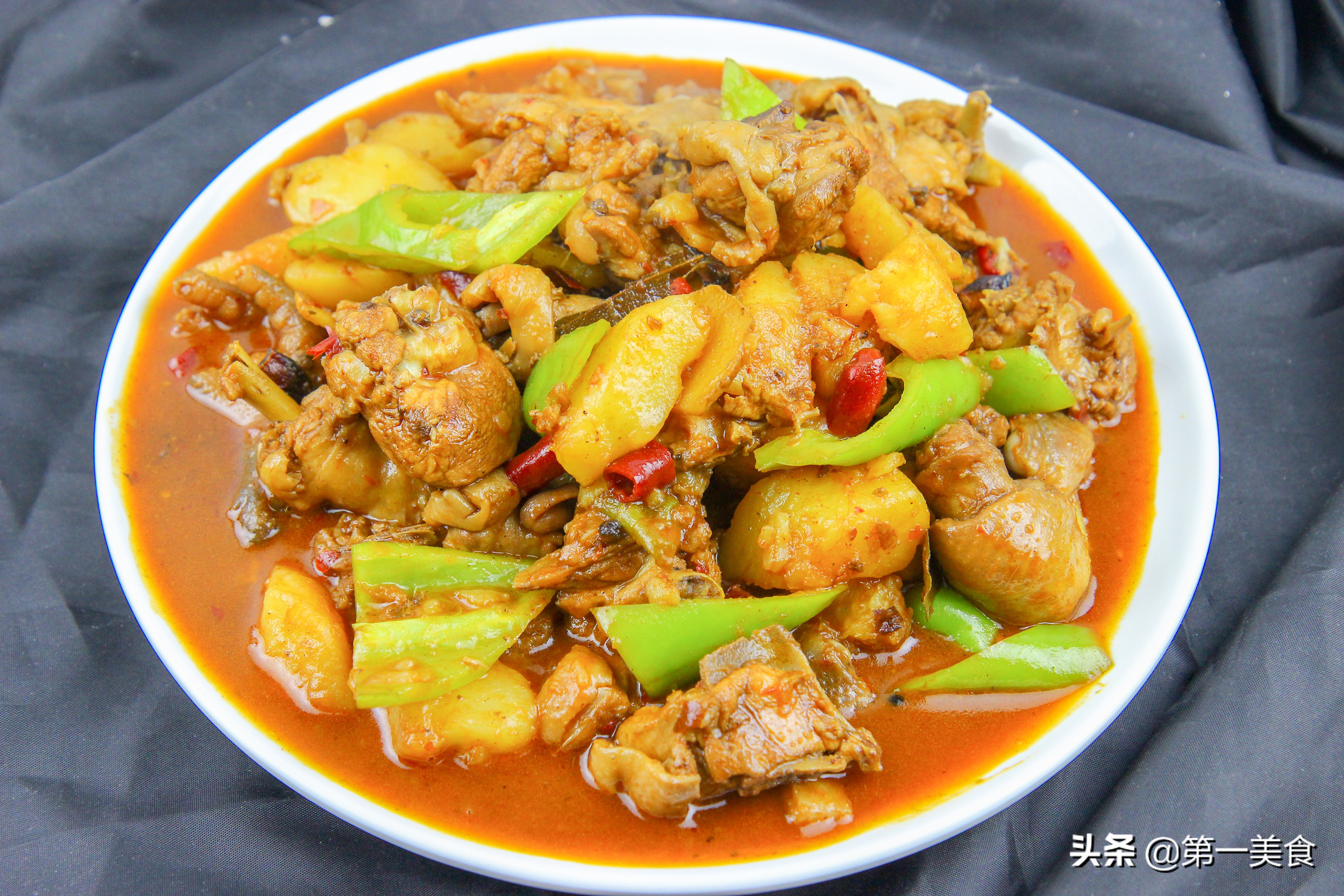 正宗大盘鸡的制作方法-骁龙网