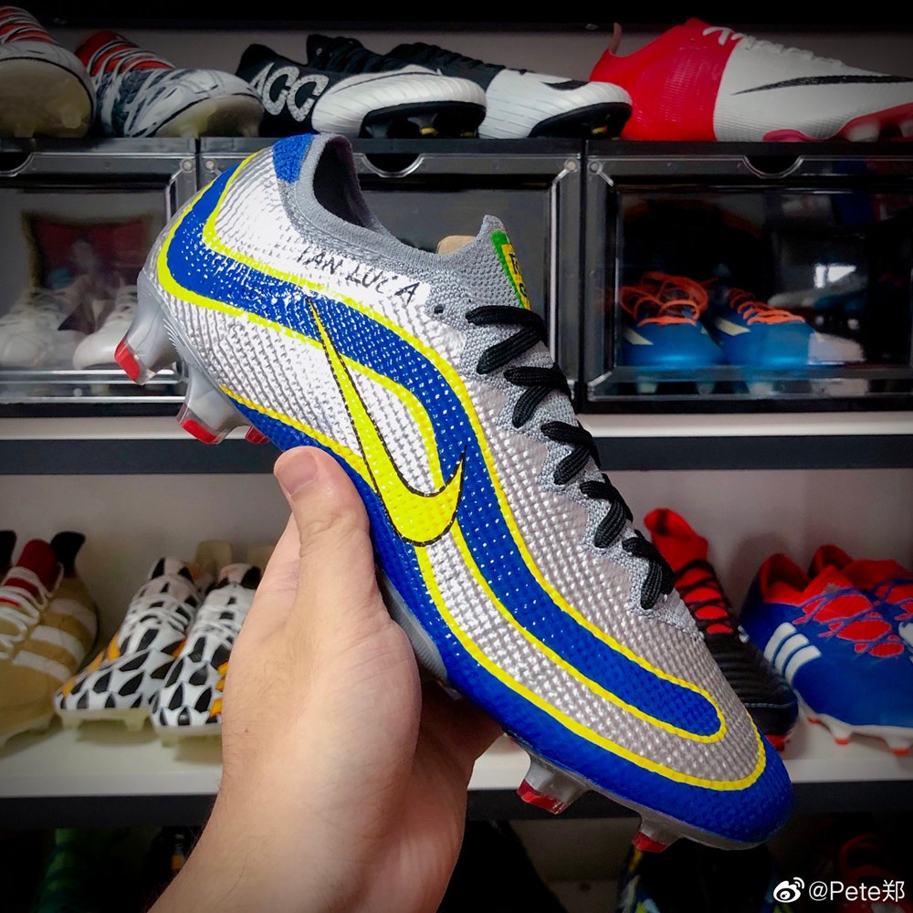 2018世界杯法国穿什么鞋(Pete郑为磐田喜悦前锋打造定制Nike Mercurial足球鞋)