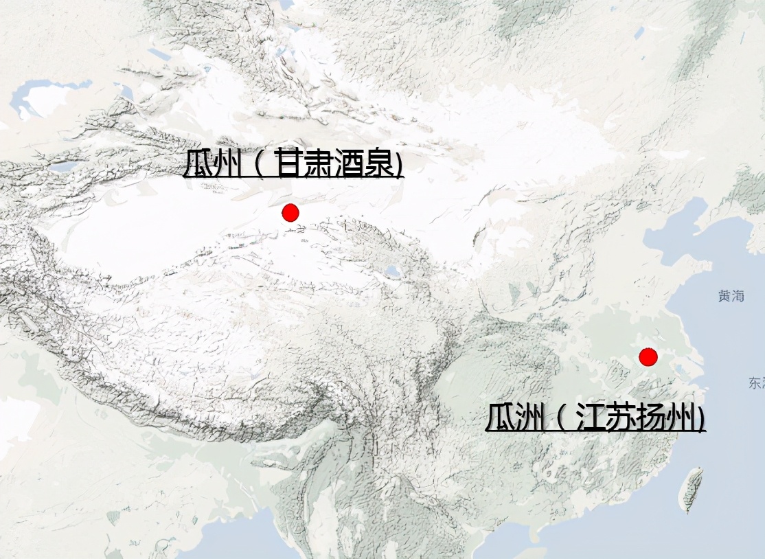瓜洲隶属于今天扬州的什么地方南北两个瓜州分别在哪里