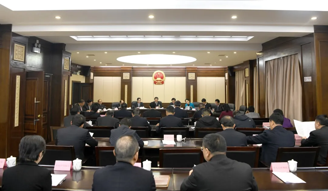 市五届人大常委会举行第93次主任会议