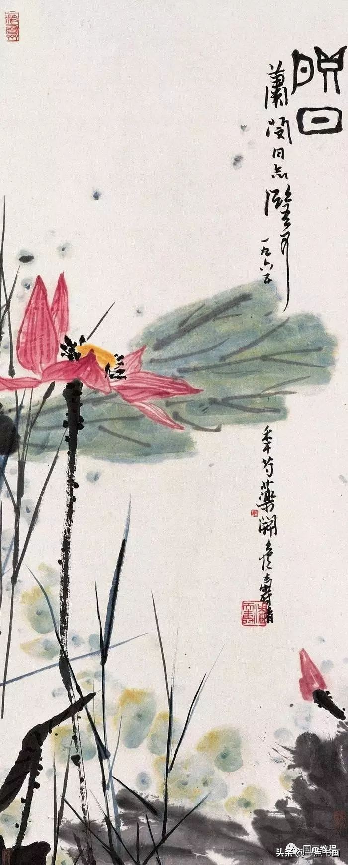 潘天寿题画诗100首欣赏，值得品味