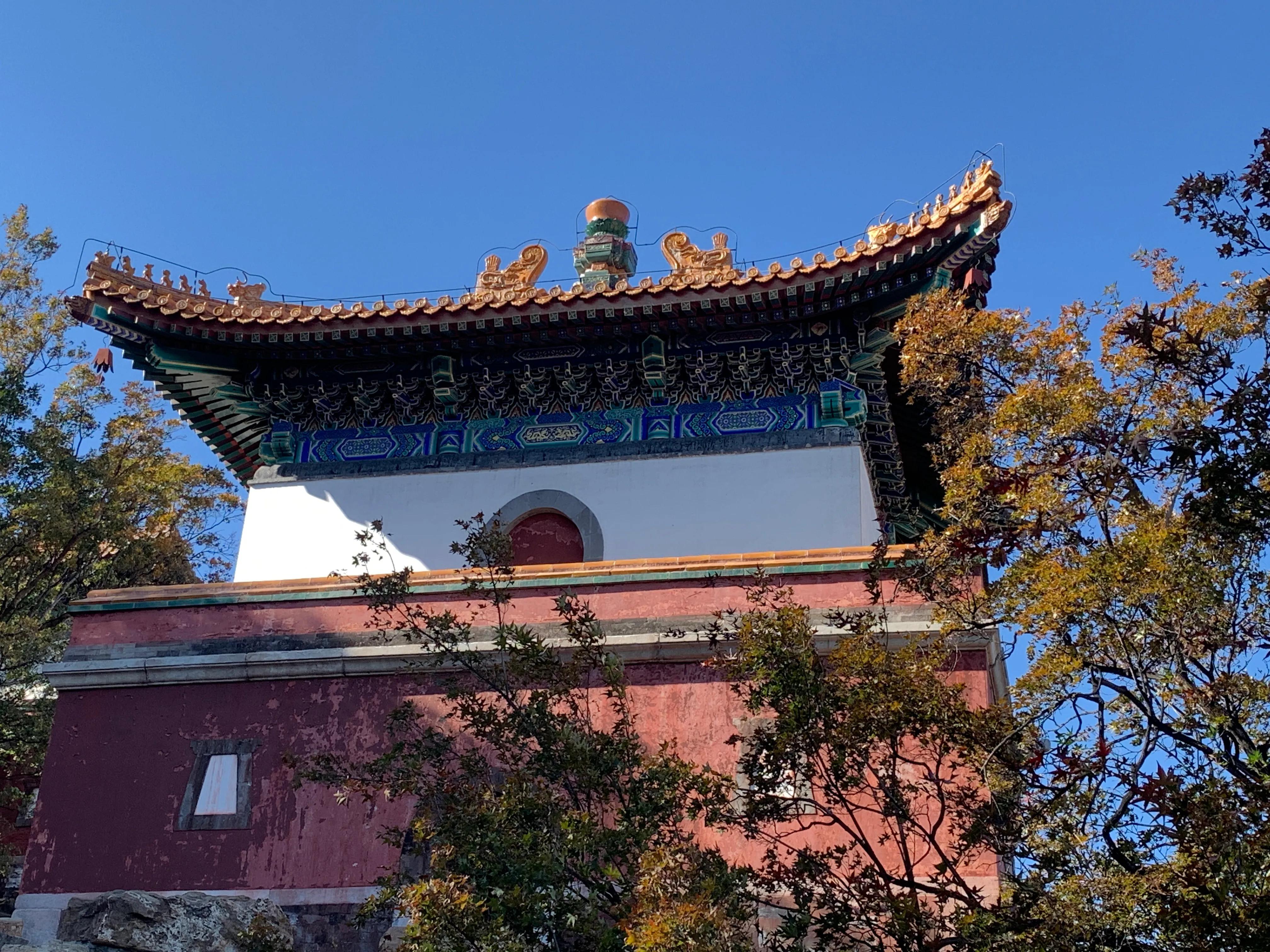 颐和园探秘之——须弥灵境四大部洲，木衣锦绣彩画长廊