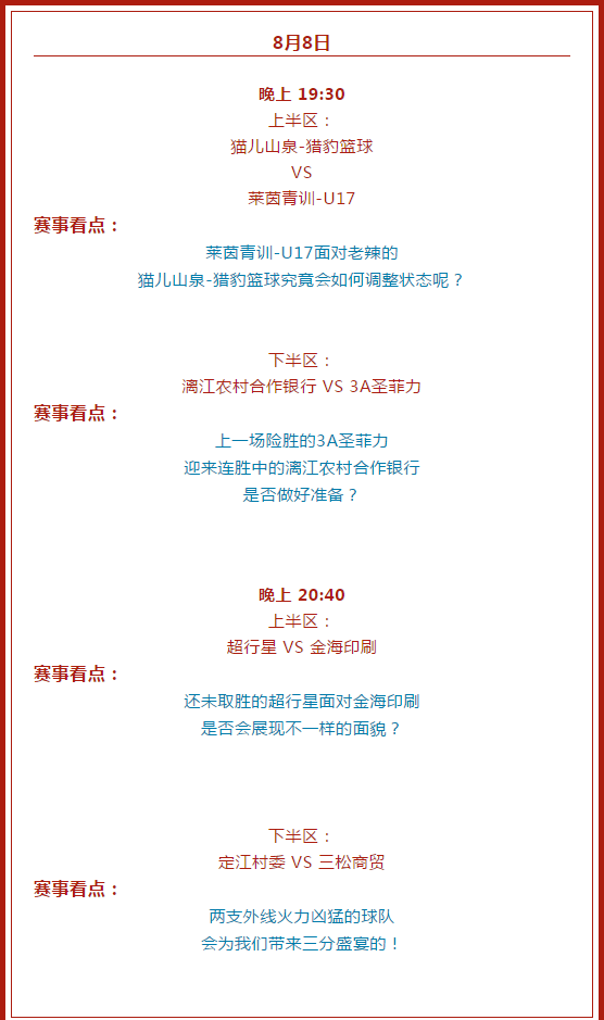 188篮球直播比分(2019GBL188全国篮球联赛8月6日战报 金鑫印刷11连胜)