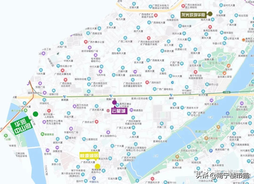 2020南宁学区房系列三：青秀区小学划分