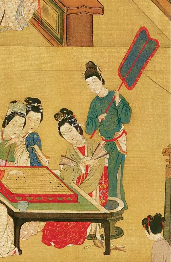 仇英《汉宫春晓图》赏析