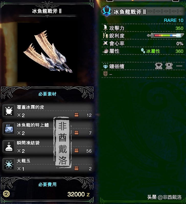 PC版冰原主流双刀配装